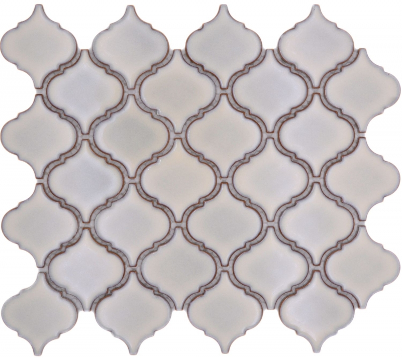 Mosaico de cerámica mosaico azulejos antiguo blanco brillante pared piso cocina baño ducha MOS13-PAW5_f