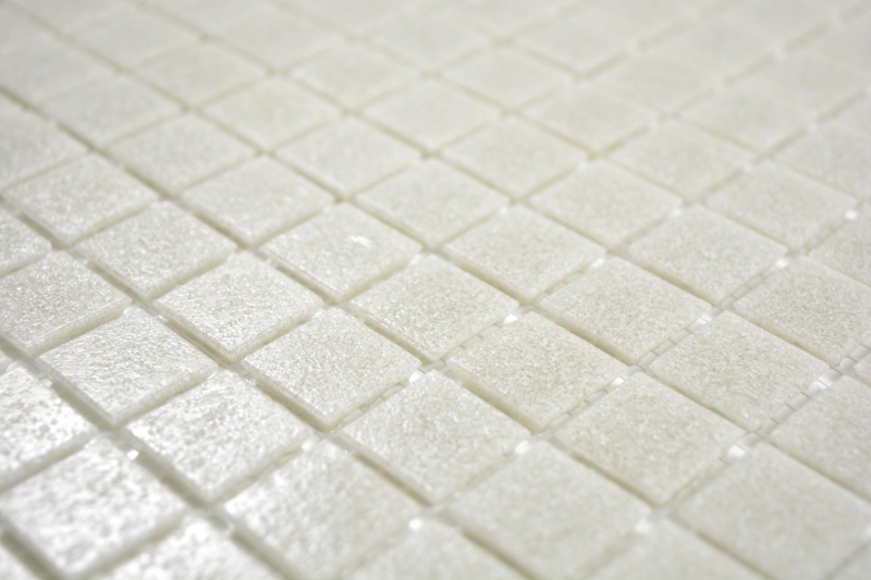 Mosaico de vidrio mosaico de azulejos de color gris claro crema manchas ducha BAÑO PARED cocina pared - MOS200-A05-N