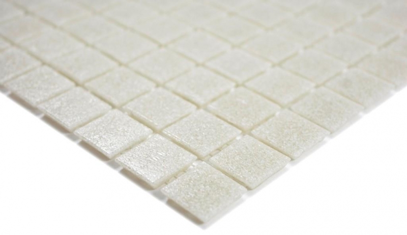 Mosaico de vidrio mosaico de azulejos de color gris claro crema manchas ducha BAÑO PARED cocina pared - MOS200-A05-N