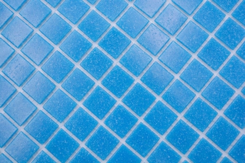 Mosaico de vidrio mosaico azulejo manchas azules ducha BAÑO PARED cocina pared - MOS200-A14-N