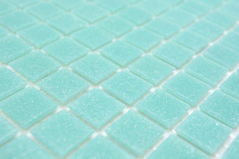 Mosaico de vidrio mosaico de azulejos turquesa manchas verdes ducha BAÑO PARED cocina pared - MOS200-A62-N