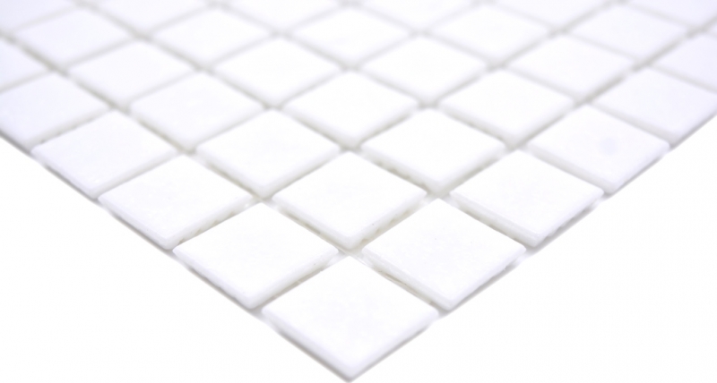 Mosaico de vidrio mosaico super blanco piscina mosaico piscina - MOS200-A01
