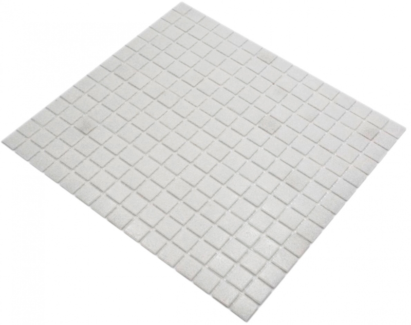 Mosaico de vidrio blanco II mosaico azulejo vidrio clásico mosaico azulejo pared azulejo backsplash cocina baño MOS200-A02
