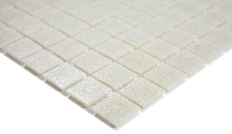 Azulejo de mosaico de vidrio gris claro crema backsplash pared azulejo cocina azulejo baño - MOS200-A05