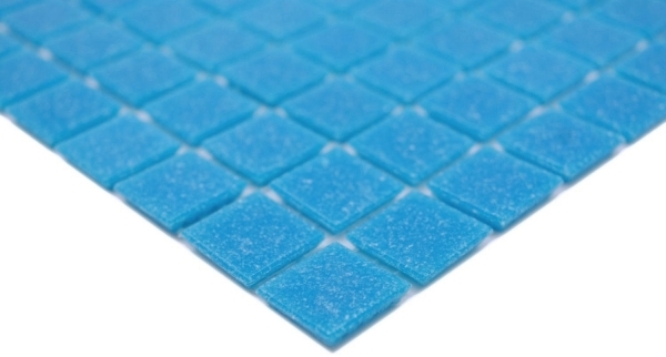 Mosaico de vidrio mosaico azul claro piscina mosaico piscina - MOS200-A14-P