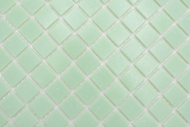 Mosaico de vidrio mosaico verde pastel piscina mosaico piscina - 200-A21