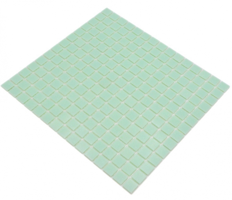 Mosaico de vidrio mosaico verde pastel piscina mosaico piscina - 200-A21