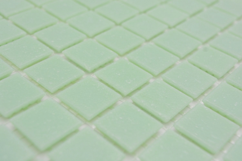 Mosaico de vidrio mosaico verde pastel piscina mosaico piscina - 200-A21