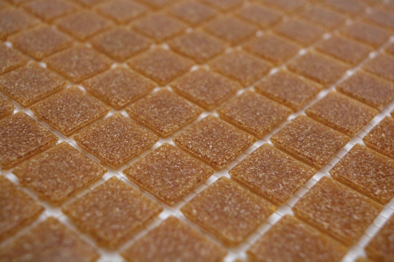 Mosaico de vidrio mosaico azulejo marrón backsplash cocina splashback MOS200-A34