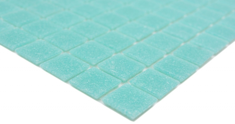Mosaico de vidrio mosaico azulejo luz verde turquesa azulejo backsplash cocina splashback MOS200-A62