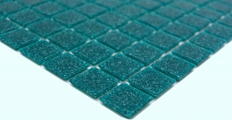 Azulejos de mosaico de vidrio verde turquesa oscuro backsplash cocina splashback MOS200-A67