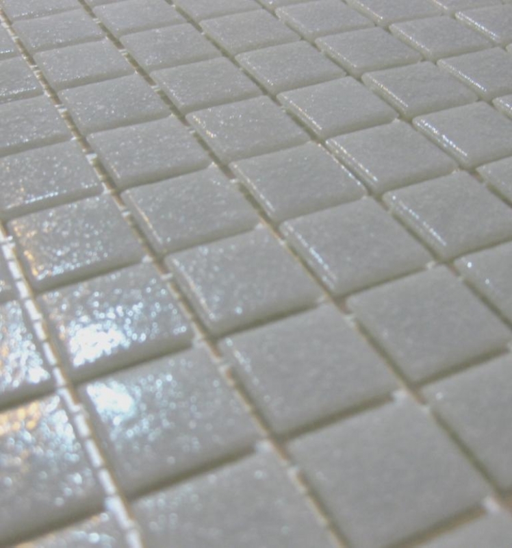 Azulejo de mosaico de vidrio gris claro azulejo backsplash pared azulejo cocina azulejo baño - MOS200-A105