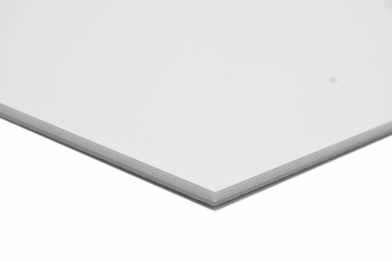 Mosaico de vinilo hexagonal autoadhesivo blanco MOS200-S01