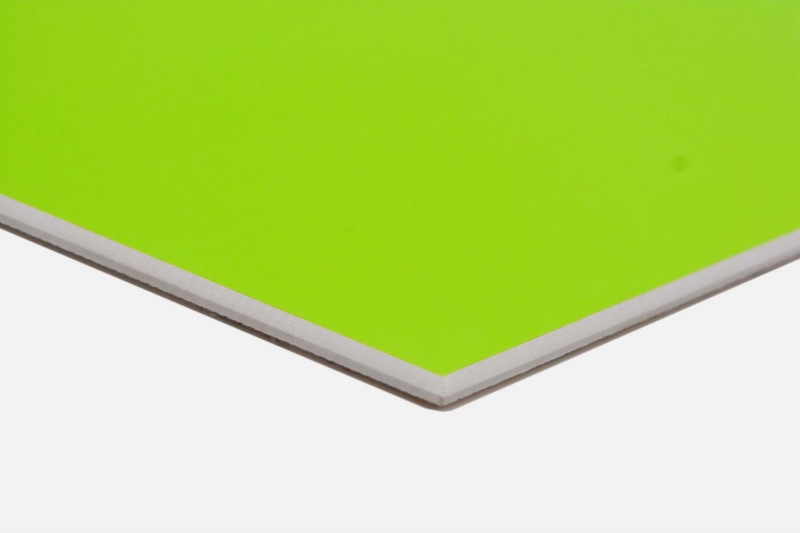 Mosaico de vinilo hexagonal autoadhesivo verde MOS200-S05