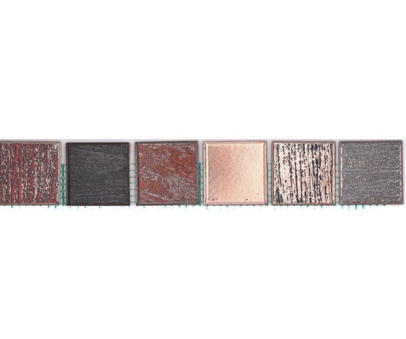 Borde de mosaico Vintage Used Look Orient Multicolor MOS24BOR-1235
