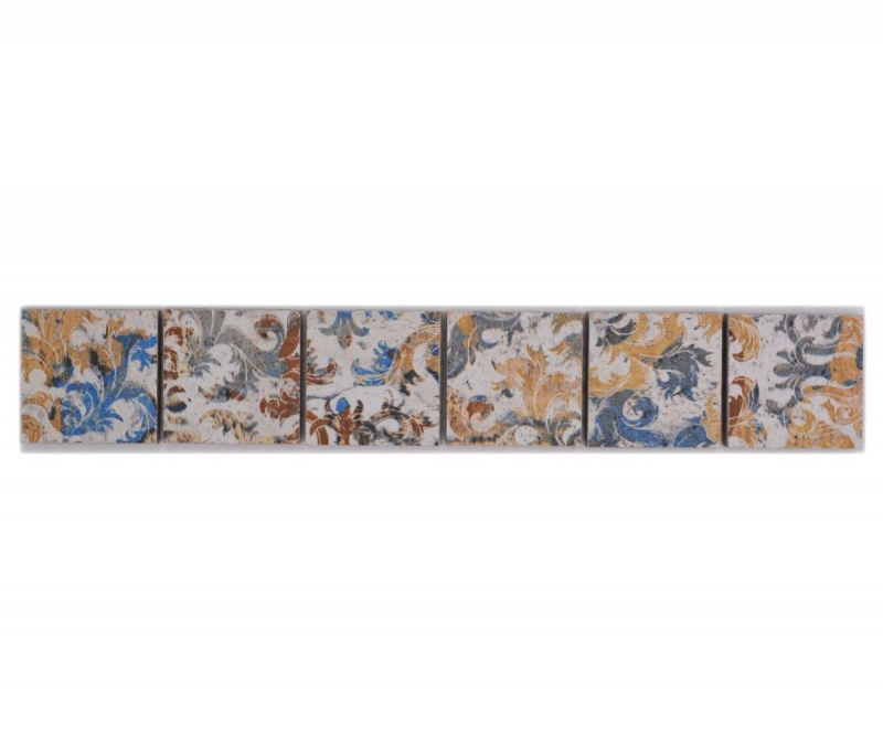 Mosaico Borde Vintage 47 Mezcla de colores MOS14BOR-47CV