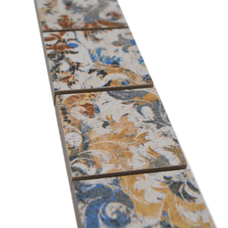 Mosaico Borde Vintage 47 Mezcla de colores MOS14BOR-47CV