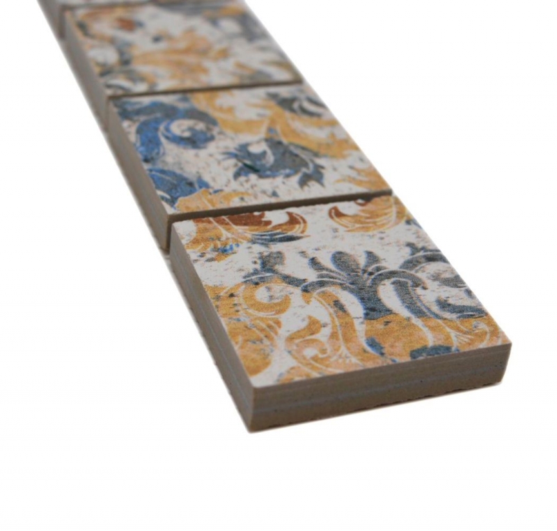 Mosaico Borde Vintage 47 Mezcla de colores MOS14BOR-47CV