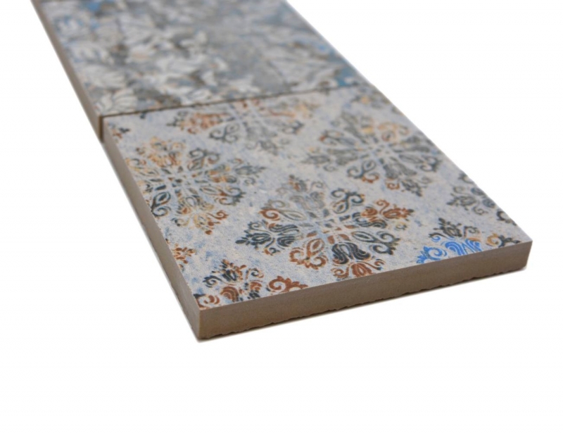Cenefa mosaico Vintage 95 mezcla de colores MOS23BOR-95CV