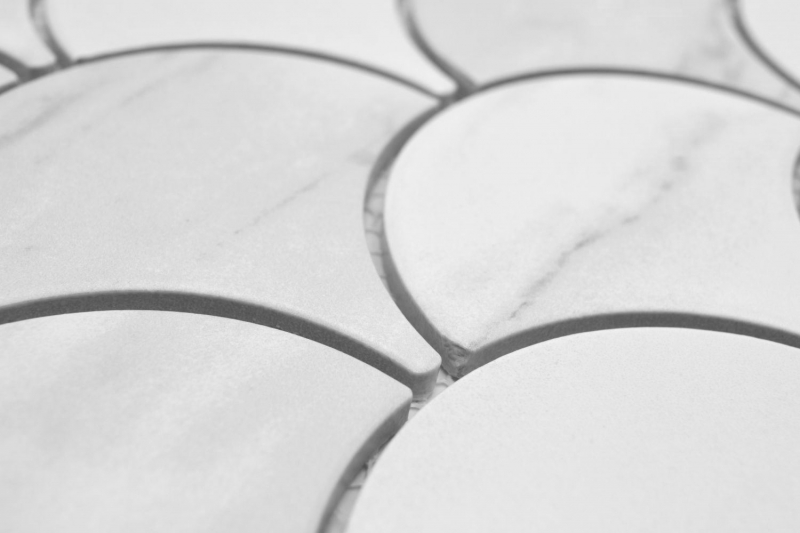 Cerámica mosaico blanco mate piedra mirada mosaico azulejo cocina pared azulejo espejo baño ducha pared MOS13-FS0102_f