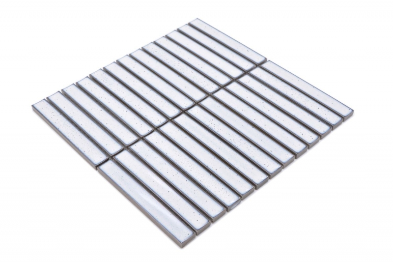 Cerámica mosaico blanco brillante varilla mirada mosaico azulejo cocina pared azulejo backsplash baño ducha pared MOS24-CS66_f