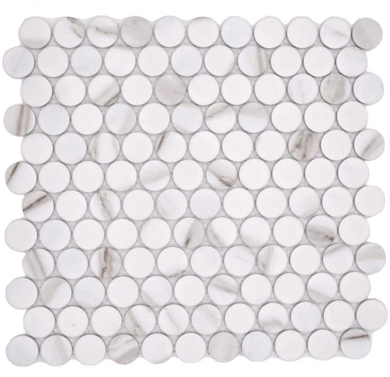 Cerámica mosaico blanco mate piedra mirada mosaico azulejo cocina pared azulejo espejo baño ducha pared MOS10-1112GR_f
