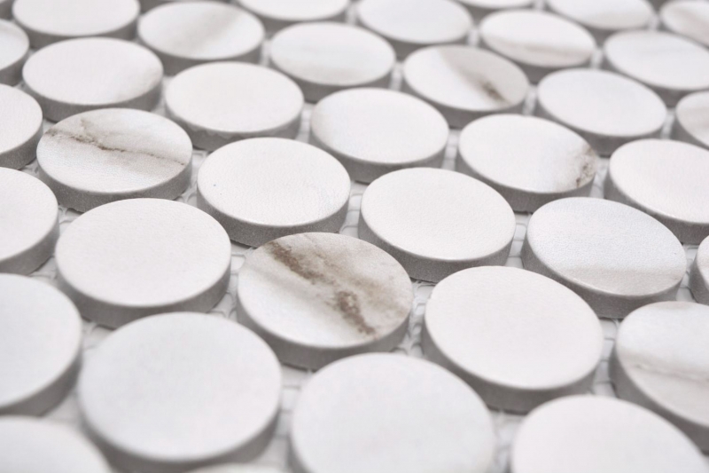 Cerámica mosaico blanco mate piedra mirada mosaico azulejo cocina pared azulejo espejo baño ducha pared MOS10-1112GR_f