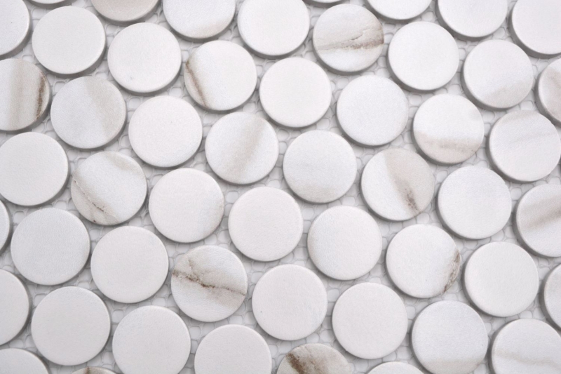 Cerámica mosaico blanco mate piedra mirada mosaico azulejo cocina pared azulejo espejo baño ducha pared MOS10-1112GR_f