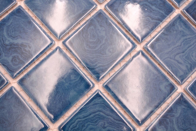 Mosaico de cerámica azul brillante n/a Mosaico azulejo de la cocina azulejo de la pared espejo baño ducha pared MOS14-0404_f