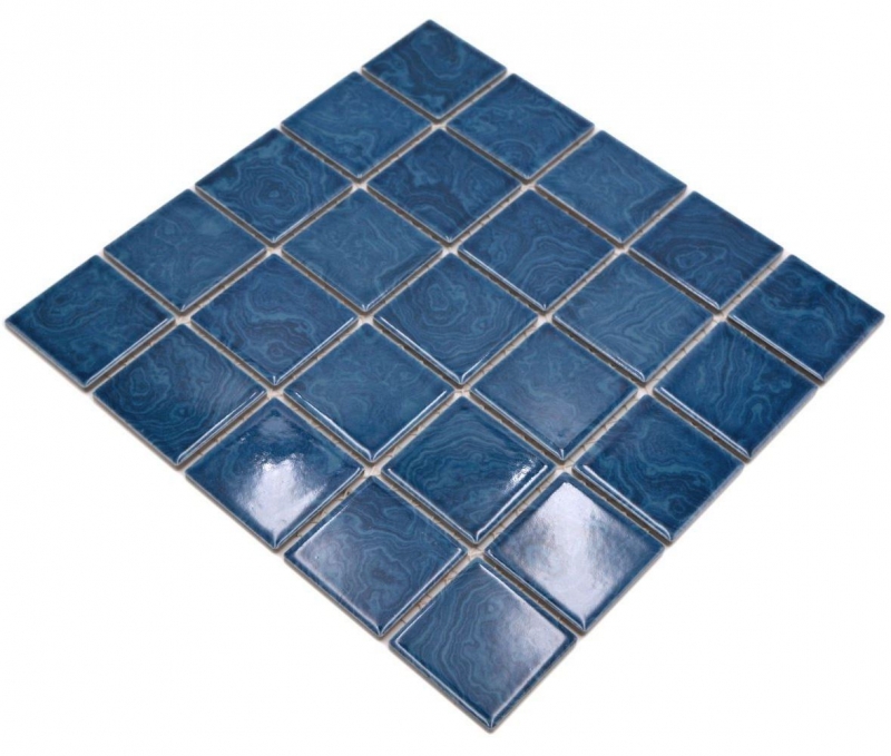 Mosaico de cerámica azul brillante n/a Mosaico azulejo de la cocina azulejo de la pared espejo baño ducha pared MOS14-0404_f