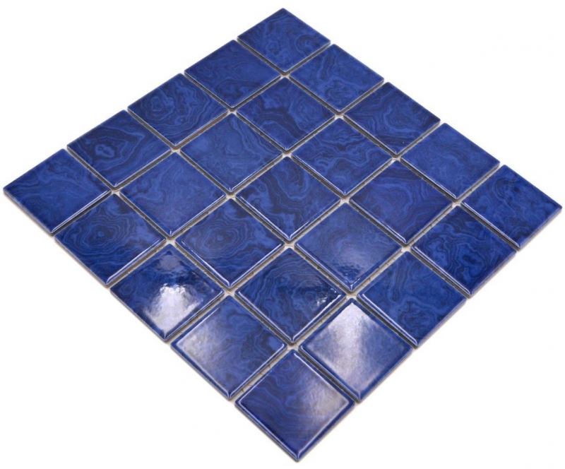 Mosaico de cerámica azul brillante n/a Mosaico azulejo de la cocina azulejo de la pared espejo baño ducha pared MOS14-0406_f