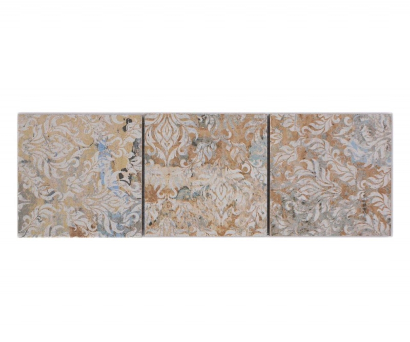Border Border mosaico mixto claro multicolor mate aspecto alfombra mosaico azulejo pared cocina azulejo espejo baño ducha pared MOS23BOR-95CS_f
