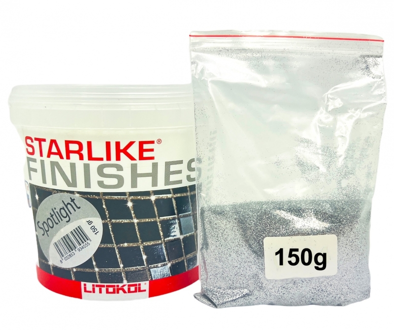 Starlike Evo Spotlight Fillgood Glitter Silver Aditivo para juntas 150 g