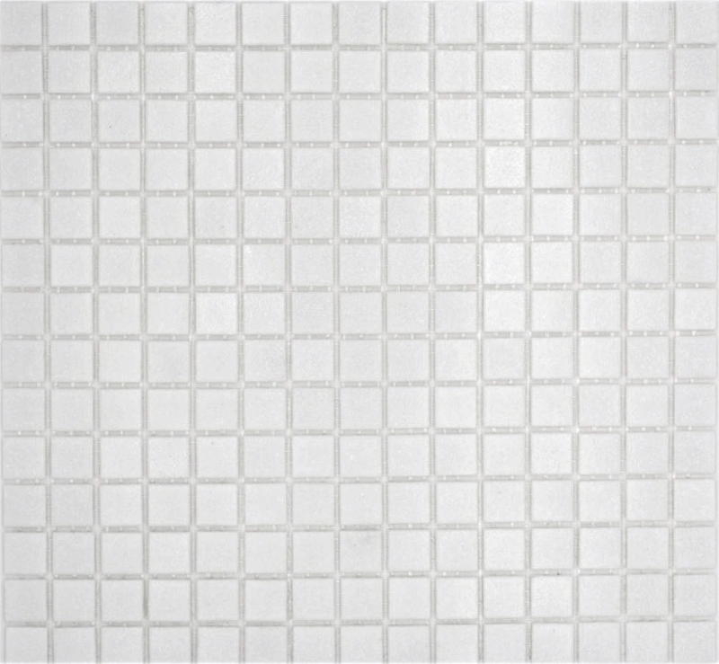 Muestra de mano mosaico de vidrio mosaico azulejo blanco II MOS200-A02_m