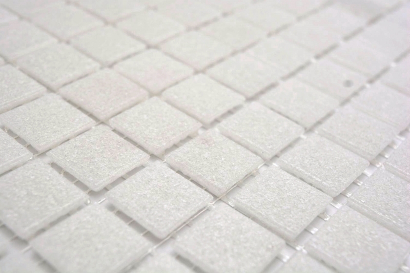 Muestra de mano mosaico de vidrio piscina mosaico flotante blanco viejo gris claro crema MOS200-A03_m