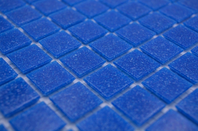 Muestra de mano mosaico de vidrio piscina mosaico de natación azul oscuro MOS200-A16_m
