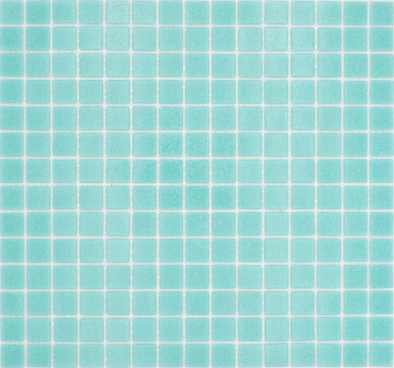 Muestra de mano mosaico de vidrio piscina mosaico flotante luz turquesa verde manchas MOS200-A62_m
