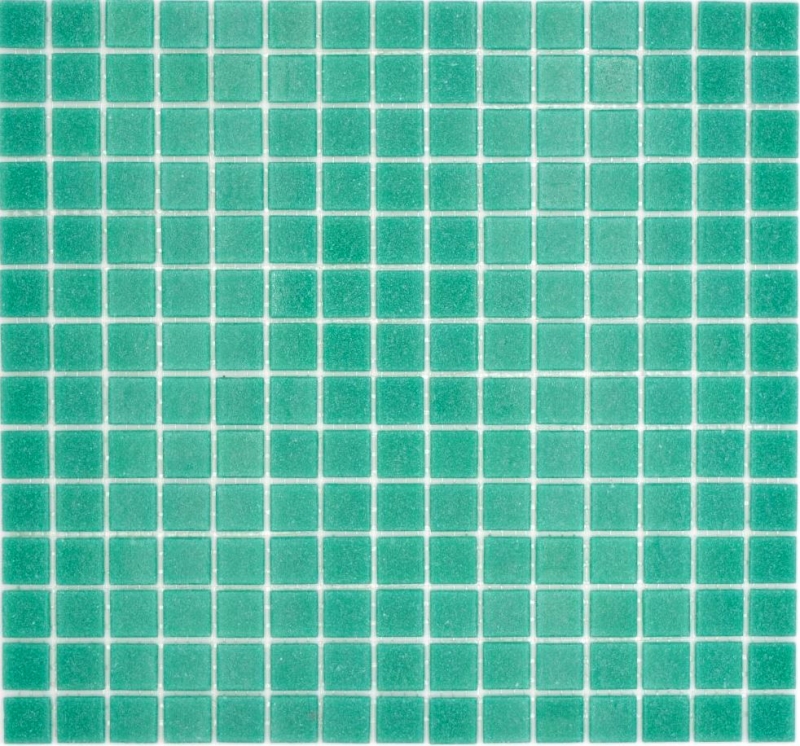 Muestra de mano mosaico de vidrio piscina mosaico flotante turquesa verde manchas MOS200-A63_m
