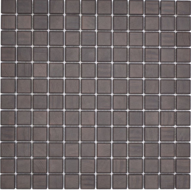 Azulejos de mosaico de cerámica Jasba wenge mate aspecto madera pared de la cocina azulejo del baño pared de la ducha / 10 esteras de mosaico