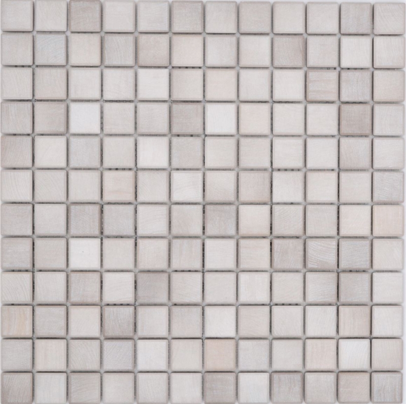 Jasba Senja puro mosaico de cerámica gres shabby chic mate aspecto shabby chic cocina baño ducha MOSJB04 1 alfombrilla