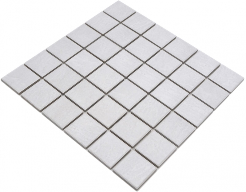 Jasba Village mosaico cerámica gres piedra blanco mate efecto piedra cocina baño ducha MOSJB540 1 tapete