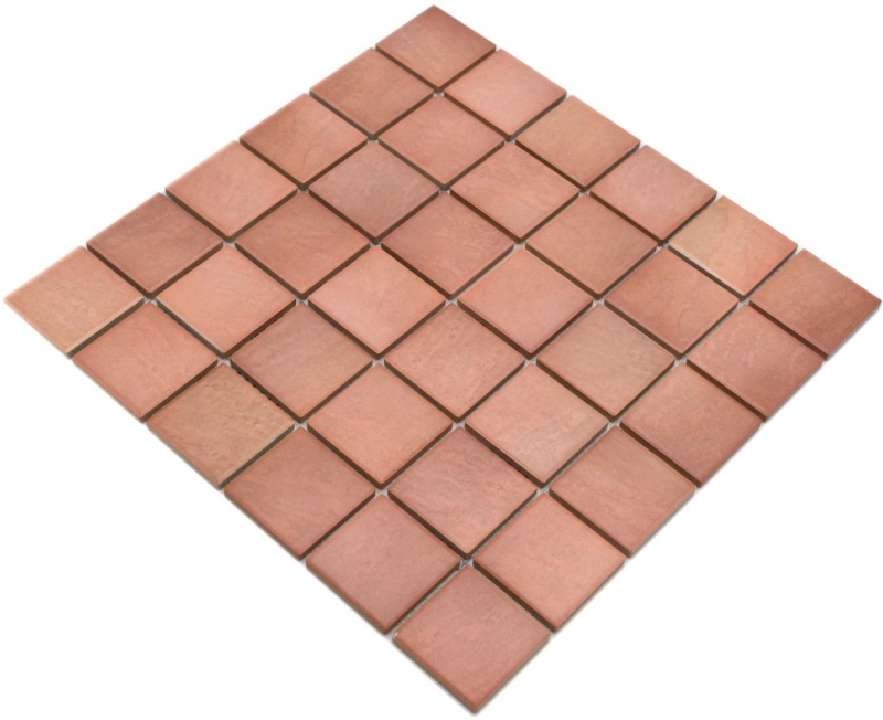 Jasba Village mosaico gres cerámico cotto mate efecto piedra cocina baño ducha MOSJB548 1 tapete
