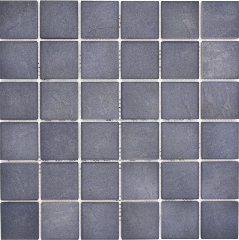 Jasba Village mosaico gres cerámico pizarra mate efecto piedra cocina baño ducha MOSJB549 1 alfombrilla