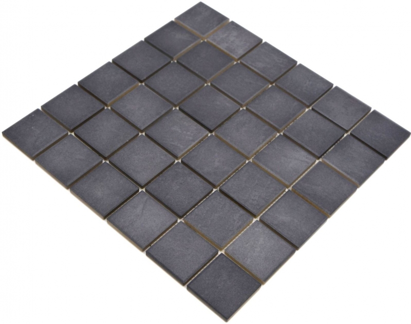 Jasba Village mosaico gres cerámico pizarra mate efecto piedra cocina baño ducha MOSJB549 1 alfombrilla
