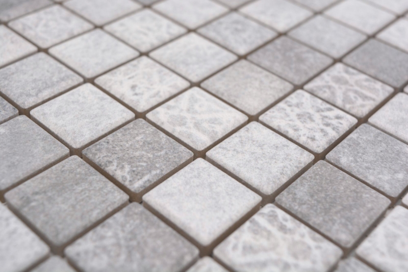 Jasba Ronda mosaico gres cerámico cemento-mezcla de cemento mate mirada cocina baño ducha MOSJBR101 1 estera