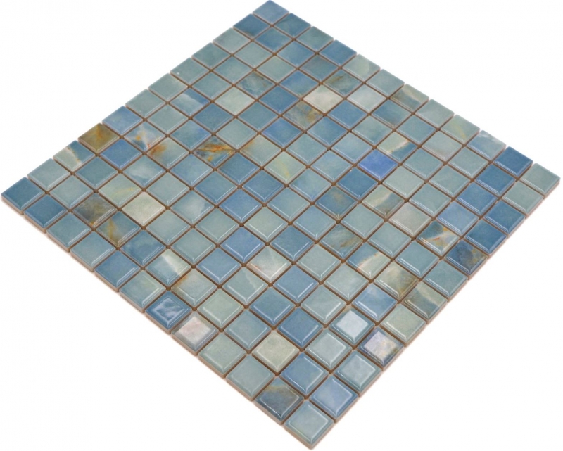 Jasba Agrob Buchtal Fresh Marble & More mosaico gres cerámico cielo brillante aspecto mármol cocina baño ducha MOSJBMM19 1 tapete
