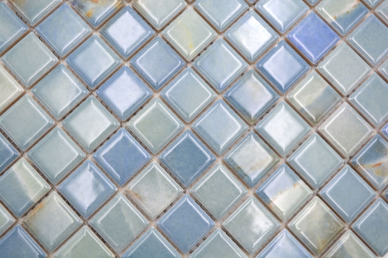 Jasba Agrob Buchtal Fresh Marble & More mosaico gres cerámico cielo brillante aspecto mármol cocina baño ducha MOSJBMM19 1 tapete