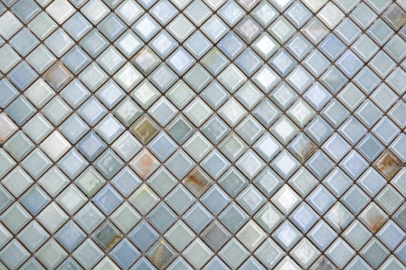 Jasba Agrob Buchtal Fresh Marble & More mosaico gres cerámico cielo brillante aspecto mármol cocina baño ducha MOSJBMM25 1 tapete