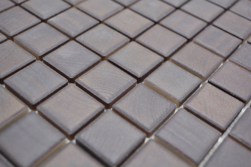 Jasba Senja gres cerámico puro mosaico wengué mate efecto madera cocina baño ducha MOSJB28_m