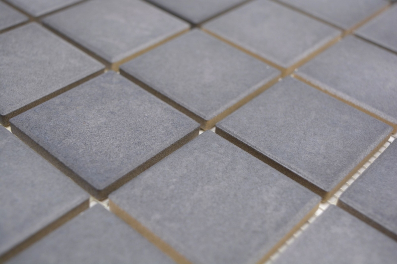 Muestra de mano Jasba Village mosaico gres cerámico pizarra mate efecto piedra cocina baño ducha MOSJB549_m